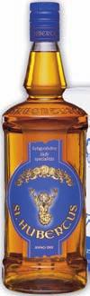 : 40% V/V 1 l/db 4329, 92 5499,- St. Hubertus alk.: 33% V/V 1 l/db Grant's whisky alk.