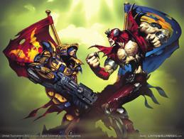 64 bit játékra AMD, Epic Megagames A történet ismétlôdik Prepare for fight! Az AMD 64 bites Hammer processzora megnyerte az Epic Megagames és az Nvidia tetszését is.