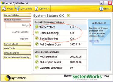 SZOFTVER NORTON SYSTEMWORKS 2003 A GYAKORLATBAN Dolgozzunk rendszerben! A Norton SystemWorks 2003 az igényes felhasználók kedvenc rendszeroptimalizáló és helyreállító programjának legújabb verziója.