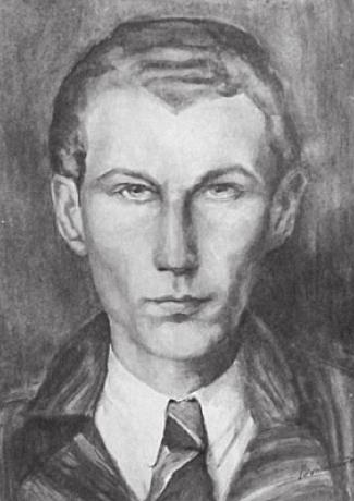 97 Szakács László lakonikusan egyszerű és tisztán megfogalmazott önarcképe a Cézanne-i örökség tudatos alkalmazását mutatja fel.