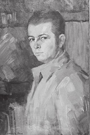 1921-ben festett önarcképe évtizedekig Szombathelyen volt látható, először a Derkovits Emlékmúzeumban, majd a megnyíló Szombathelyi Képtárban.