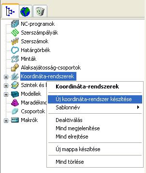 PowerMill 2. Megmunkálási környezet beállítása 2.
