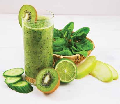 Zöld smoothie A tél végével energiaraktáraink kimerülnek, amit érdemes egy könnyű, alacsony cukor- és kalóriatartalmú zöld