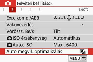 3 A fényerő és a kontraszt automatikus korrigálásan Ha a kép túl sötéten jelenik meg, vagy a kontraszt túl alacsony, a kép fényereje és kontrasztja automatikusan javítható.