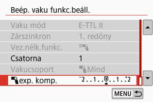 Egyszerű vezeték nélküli vakus fényképezésn Teljesen automatikus fényképezés több külső Speedlite vakuval Több segédvaku egyszerre, egy Speedlite vakuként is villanhat.