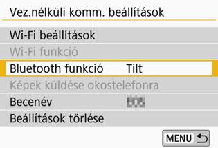 Felvételek készítése távvezérléssel BR-E1 vezeték nélküli távirányító (külön kapható) A Bluetooth Low Energy szabványt is támogató BR-E1 vezeték nélküli távirányító segítségével Bluetooth
