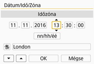 A <W> <X> gombokkal állítsa be a számot, majd nyomja meg a <0> gombot. (Újra a <s> jelzés lesz látható.