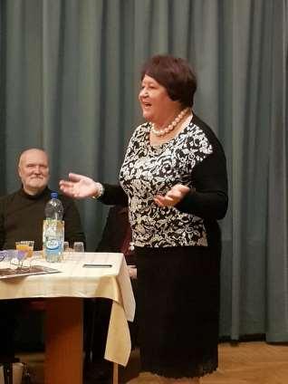 Puskás Mária felszólalása Grażyna Ostrowska a Krosnói elöljáróság nevében köszöntötte a megjelenteket. Jan Juszczak elöljáró üdvözletét tolmácsolta.