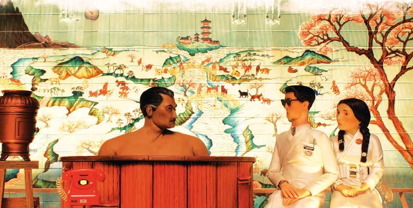 MOZI // ÍGY KÉSZÜLT 27 KUTYÁK SZIGETE [ animációs kalandfilm ] 10 Wes Anderson még A fantasztikus róka úr munkálatai során szeretett bele a stop motion technológiába.