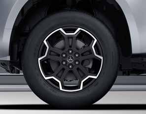 m TOVÁBBI INFORMÁCIÓK a kerekekről és a Mercedes-Benz Eredeti Tartozékokról a http://configurator.mercedes-benz-accessories.