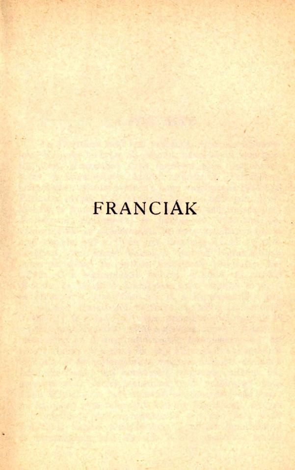 FRANCIÁK