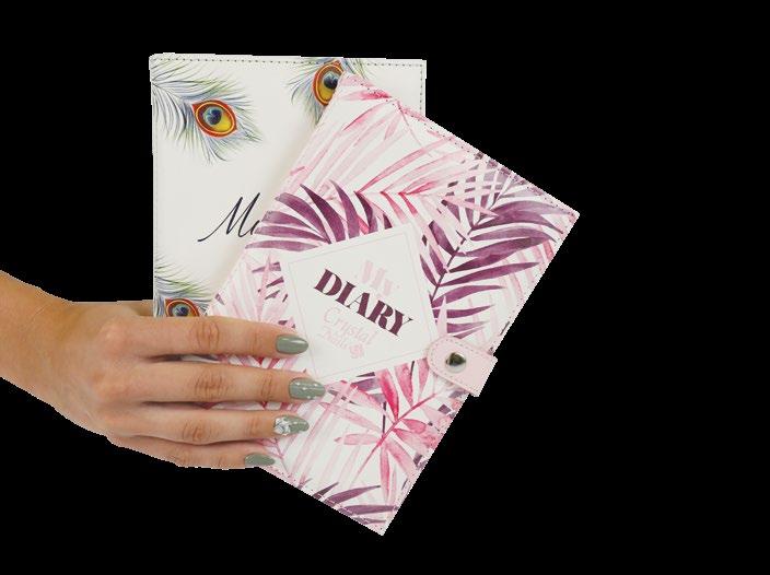 CRYSTAL NAILS DIARY HATÁRIDŐNAPLÓ 2019 - KÉTFÉLE Kétféle határidőnapló, melybe azonnal beleszeretsz stílusos mintája és színösszeállítása miatt!