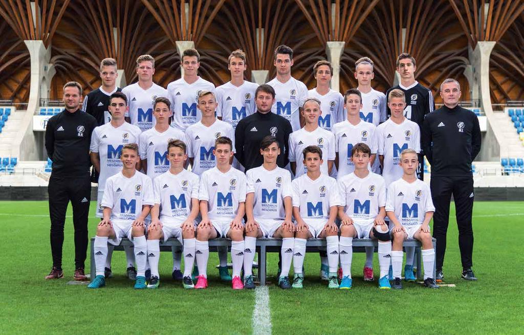 Puskás Akadémia U15 2017 2018 Hátsó sor: BÚZÁS Donát, PAP-KOLBERT Csaba, ALAXAI Áron, MÉHÉSZ Ádám, RABI Dániel, SZUJÓ Attila, ILLÉS Kende, REICHER Gergő Középső sor: NAGY Norbert erőnléti edző, MAG