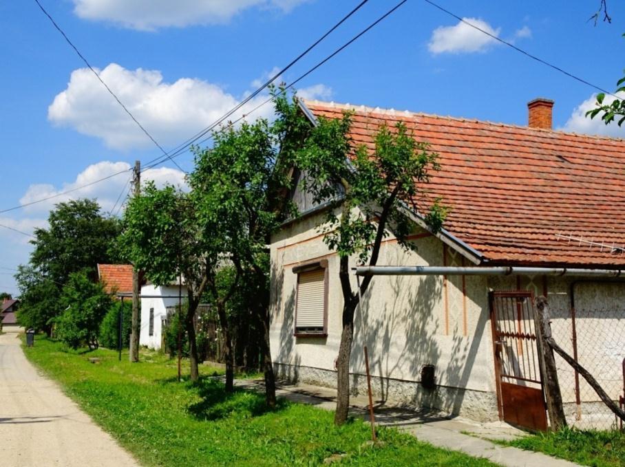 A meglévő épületek jellemzően oldalhatárra épített, utcára merőleges nyeregtetős, falazott oromzatos házak, vagy kontyolt tetős változataik épültek, melyek a fokozatos átépítés eredményeként