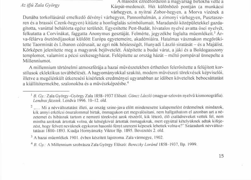 ...ha készen áll az emlék, megjön az igazának diadala.