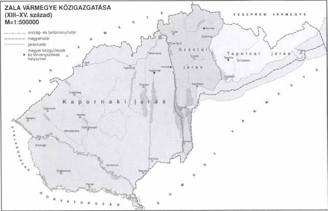 1849 decemberében az osztrák minisztertanács ideiglenesen Horvátországhoz, azon belül is Varasd megyéhez csatolta a Muraközt, azaz Zala megyének a Mura és a Dráva folyókkal határolt, a horvátok által