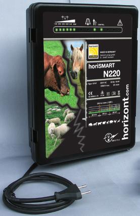 Lónak és lovasnak Istálló felszerelés - Villanypás ztor Horizont villanypásztor készülékek H ál óz ati ké s zülé ke k 5 ÉV 5 ÉV horismart N220 Ranger N80