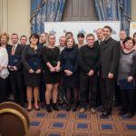 Szabó Tünde sportért felelős államtitkár, Kulcsár Krisztián, a Magyar Olimpiai Bizottság elnöke, valamint Balogh Gábor, a Magyar Diáksport Szövetség elnöke. (http://www.mdsz.