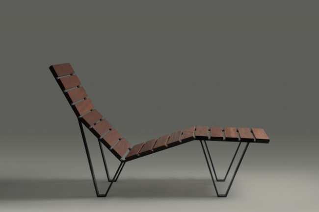- Santa & Cole Harpo Chaise Longue