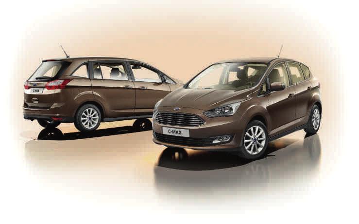 FORD C-MAX Luxusmodellek Motorok Benzin: 1.0l Ford EcoBoost 125LE manuális váltóval, 1.5l Ford EcoBoost 150LE manuális/automata váltóval Dízel: 1.