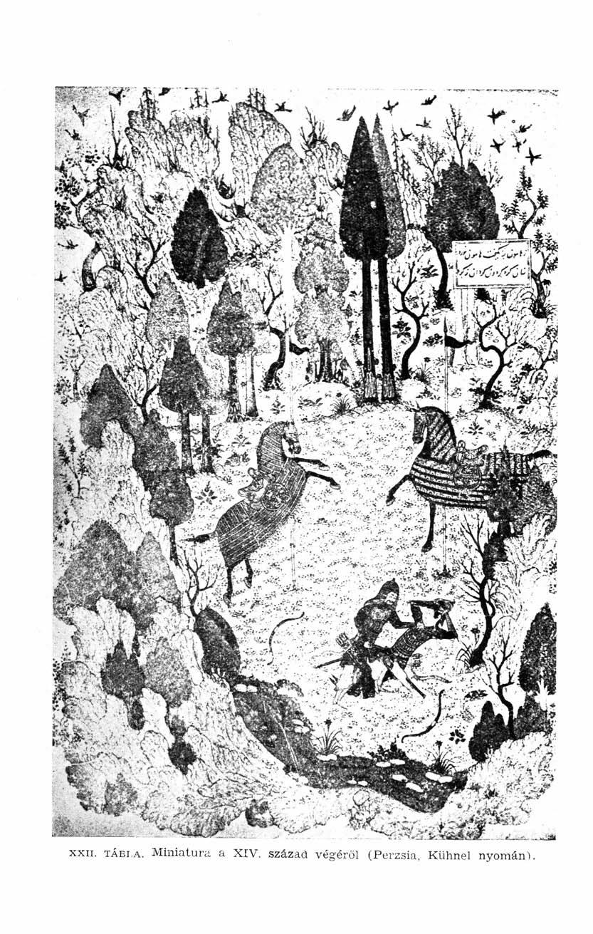 XXII. TÁBLA. Miniatura a XIV.