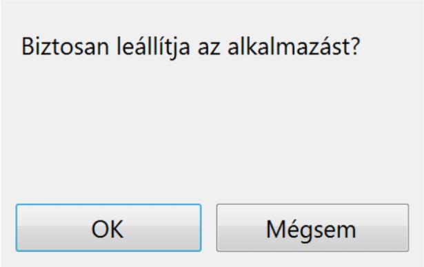 24. ábra. Kilépés megerősítése Kilépés után kattintson a Windows képernyő billentyűzetének ikonjára, vagy csatlakoztasson billentyűzetet és egeret. 25. ábra. Windows képernyő billentyűzetének parancsikonja Ezek után minden feladat elvégezhető.