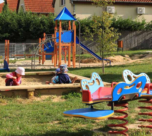 7. ÉPÍTÉSZETI AJÁNLÁSOK Zöldterületek és jelentôs zöldfelülettel rendelkezô különleges területek A zöldterületek és jelentős zöldfelülettel rendelkező különleges területek építészeti karaktere