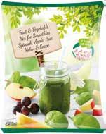 = 989 90 g -31% 129 89 GYÜMÖLCSÖK SMOOTHIE-HOZ Gyümölcs- és zöldségkeverék