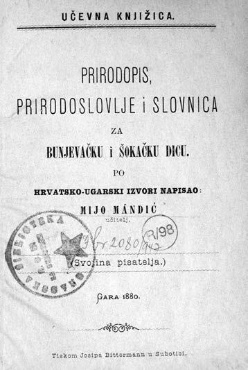 BITTERMANN nog društva Bačko-bodroške županije (Bács-Bodrog megye Történelmi Társulat évkönyve), (1882.-1914.). Lit.: Bácsmegyei Napló, Szabadka, 29. I.
