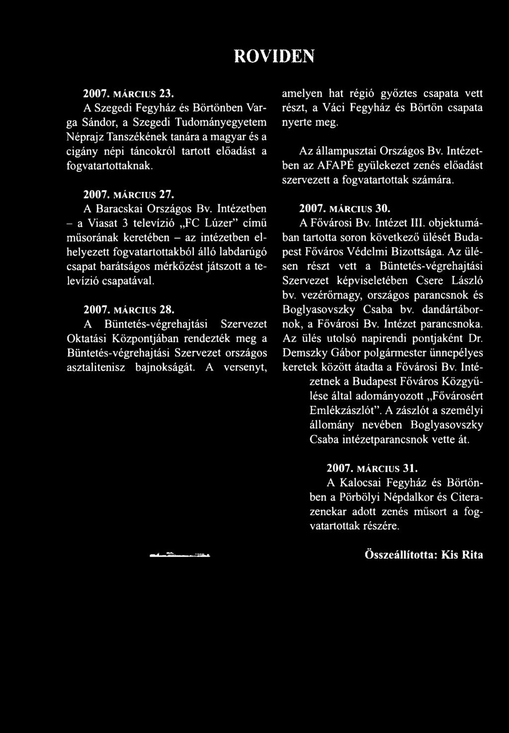 A Baracskai Országos Bv.
