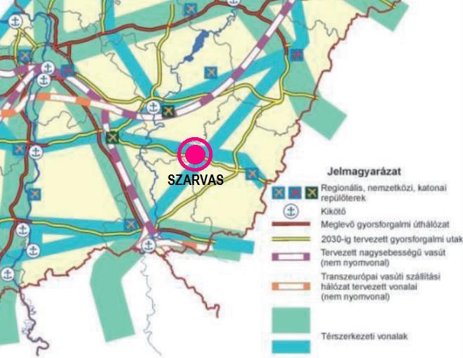 A jövőben az M44-es autóút kialakítása van tervben, melynek megépülése esetén Szarvas város fontos stratégiai előnyöket kovácsolhat a jövőben. 5.