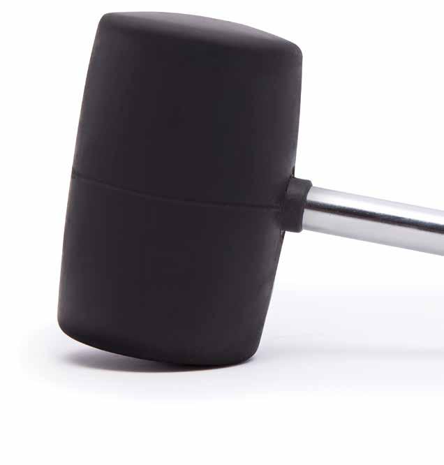 Termékkód Súly Fej hossz Ütőfelület Teljes / nyélhossz 10410 0,1 kg 80 mm 15 x 15 mm 265/ 250 mm 10414 0,2 kg 90 mm 15 x 20 mm 280 / 260 mm 10416 0,3
