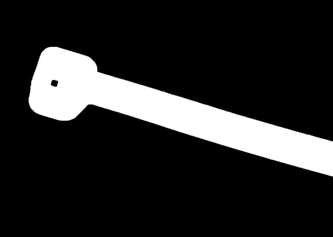200 x 4,6 mm 05419 fekete Vezetékkötegelő szett Anyaga nylon 66 (94V.
