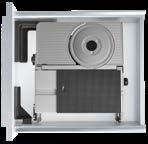 Beépíthető szeletelőgép AES 72 SR és AES 72 SR-H * eco motor 65W Termék Szín Méret (összehajtva) Súly Cikkszám: AES 72 SR ezüst-metál Magasság: 75 mm,