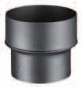 forgatható tisztítónyílással Méretek mm ho = 250 Ø 120 -ről 150-re Ø 150 Ø 150 ho = 210; ma = 270 ho = 285; ma = 285 ho = 285; ma =