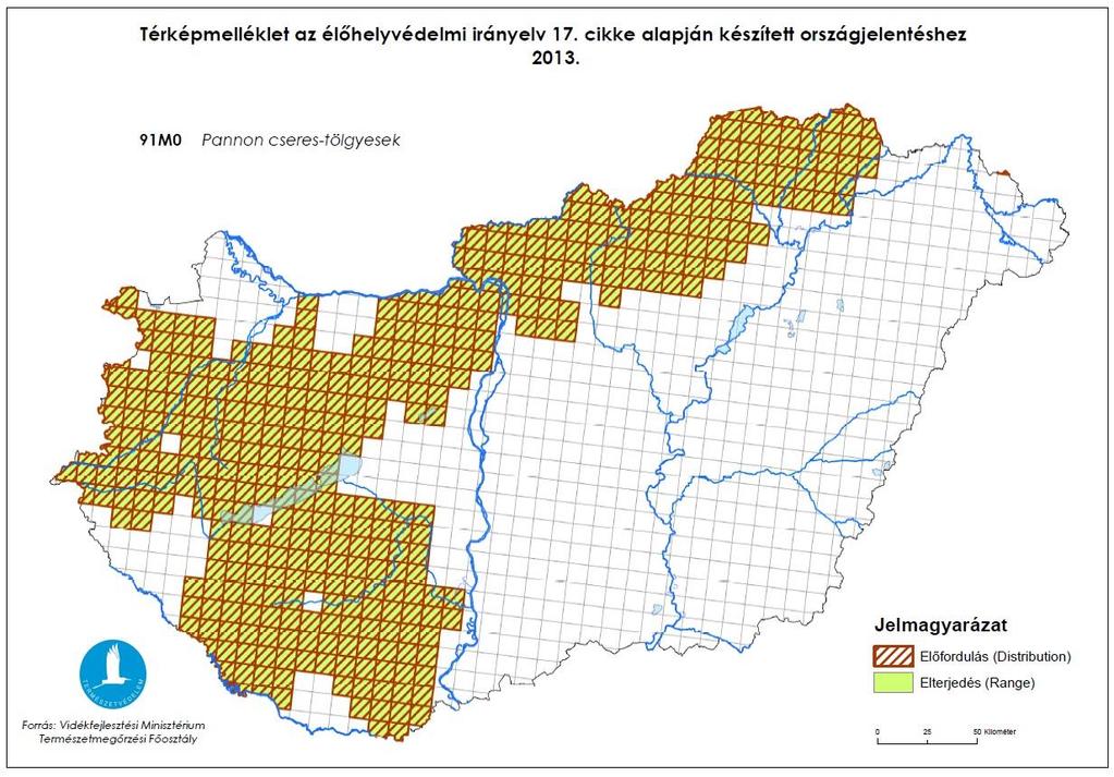 91M0 - Pannon cseres-tölgyesek (Quercus petraea-val és Quercus