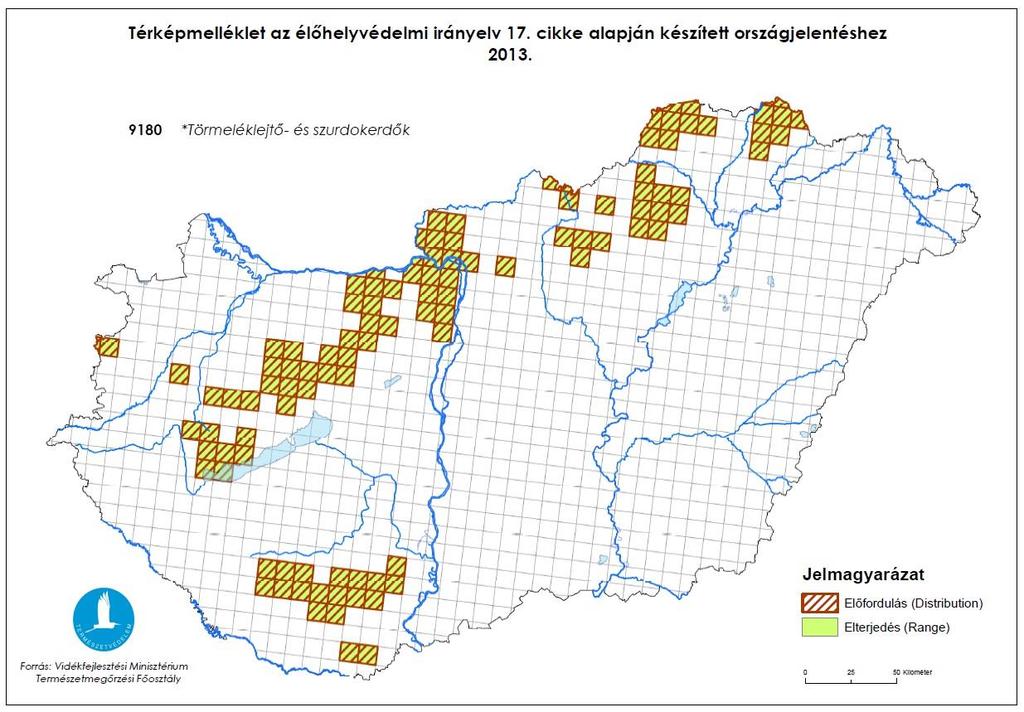 9180 Lejtők és sziklatörmelékek Tilio-Acerion-erdői