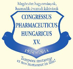 RÉSZTVEVŐ ADATAI Congressus Pharmaceuticus Hungaricus XV. Budapest, 2014. április 10 12. JELENTKEZÉSI LAP a congressus pharmaceuticus Hungaricus XV.