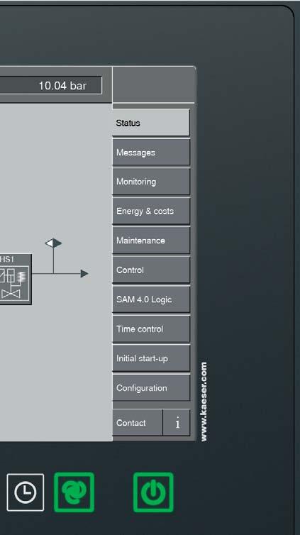 05 Observation ACCESS MODE Initial Start-up Contact SIGMA AIR MANAGER 4.0 4 Automatic 7.19 bar Diagram Start: 01.01.2014 00:00:00 End: 31.12.