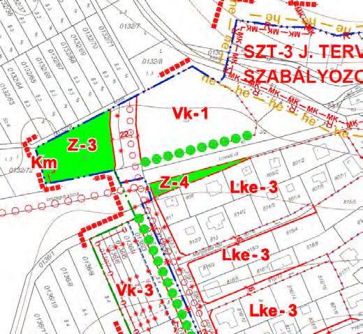 A terület jó adottságokkal rendelkezik, hiszen a terület a településhez szervesen kapcsolódik, kiváló Balatoni panorámával rendelkezik, ennek ellenére a területen nem valósult meg fejlesztés az