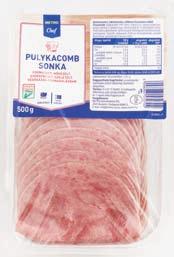 szeletelt pulyka combsonka 500 g/db 999, 21 1269,-