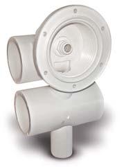 For the correct working of the intake elements should be provided 4-5 m 3 /h flow.