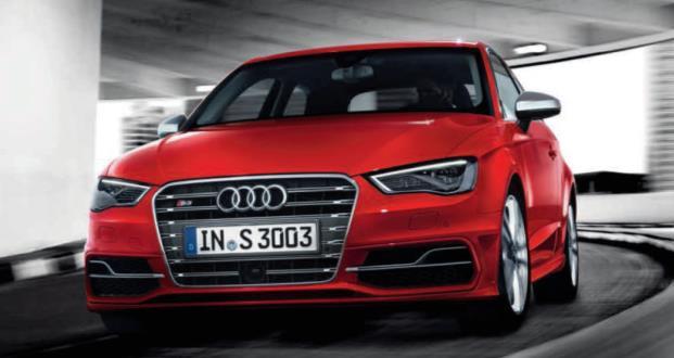 Turbofeltöltés + MPI befecskendezés Quattro-hajtáslánc 2014: Audi
