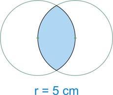 Ismétlés: az a oldalú szabályos háromszög területe a 4. 4. Egy kör sugara 5 cm.
