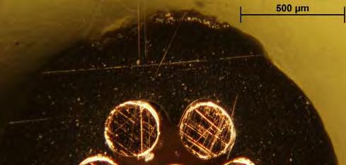 A vezeték átmérője az összes közül a legkisebb (1,6 mm) volt, ezért