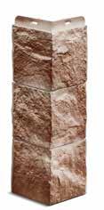 Szín Terracotta A FELS Család a nyers, vésett kő mintáját imitálja.