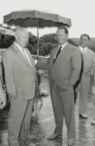 Hruscsov látogatása a Brioni szigeten lévœ Brionka villában, 1963. augusztus 25.