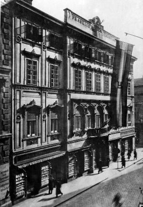 96 HÍVÓSZÓ 3. A Franklin Társulat épülete, 1940 körül.