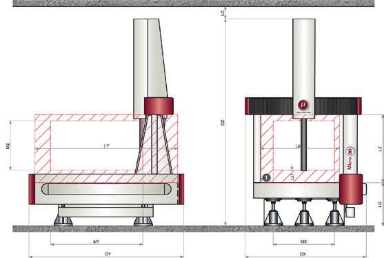 3D scanner opció Csatlakoztatható 3D scanner fej, amellyel pontfelhőket olvashat be és értékelhet ki, így a legbonyolultabb geometriák is könnyedén mérhetőek, vagy visszamodellezési