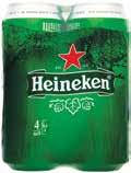Ft HEINEKEN 4x0,4 l, 493 Ft/l 789 Ft + üveg betétdíj 4x25 Ft SOPRONI CLASSIC, 1895, SZŰZ